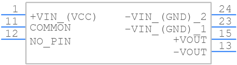 TRI 6-4823 - Traco Power - PCB symbol