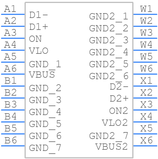 LTM2894CY#PBF - Analog Devices - PCB symbol