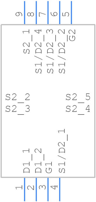 DMN3013LDG-13 - Diodes Incorporated - PCB symbol