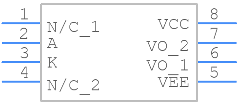ACPL-T350-300E - Avago Technologies - PCB symbol