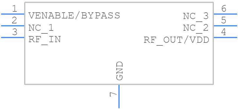 GRF2140 - Guerrilla RF - PCB symbol