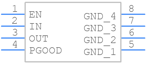 L6932D1.8TR - STMicroelectronics - PCB symbol