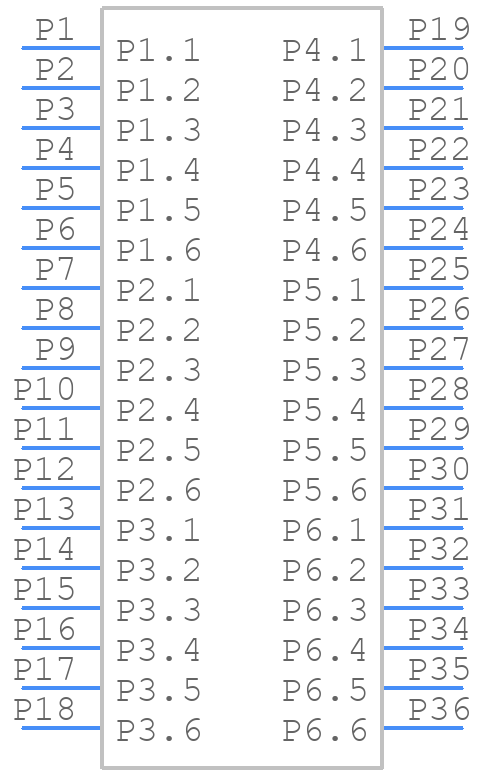 UPS-06-04.0-01-L-V - SAMTEC - PCB symbol