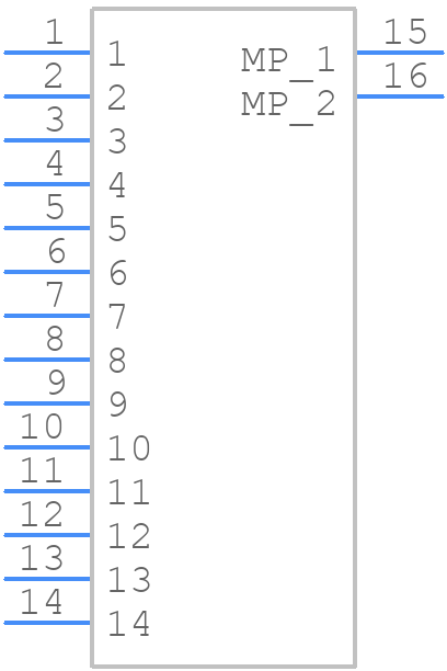 505568-1481 - Molex - PCB symbol