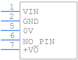 PEM1-S15-S5-S - CUI Inc. - PCB symbol