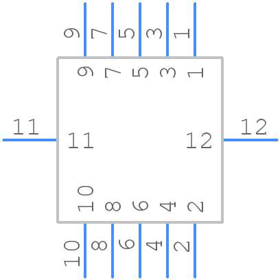 09185106904 - HARTING - PCB symbol