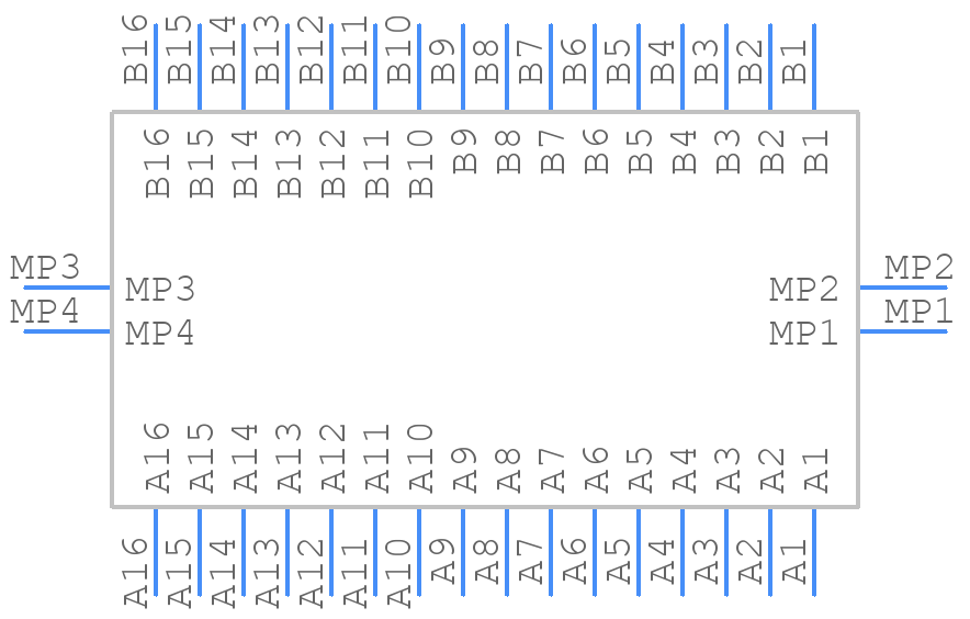 254589 - TE Connectivity - PCB symbol