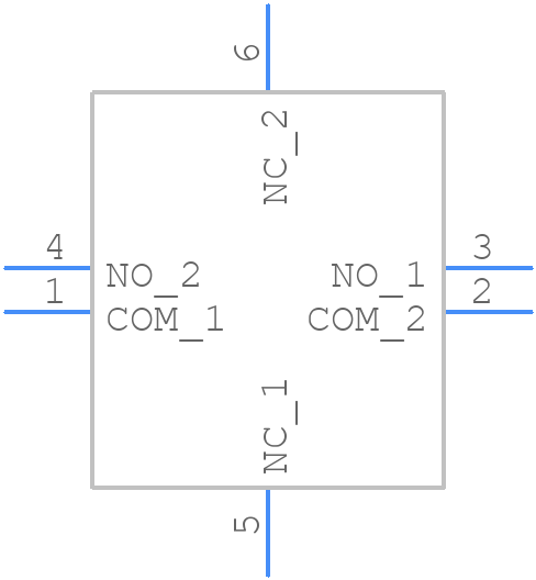 TSL061G72-250H - BRIGHT - PCB symbol