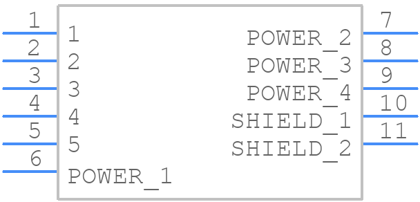 684M9W4103L461 - NorComp - PCB symbol