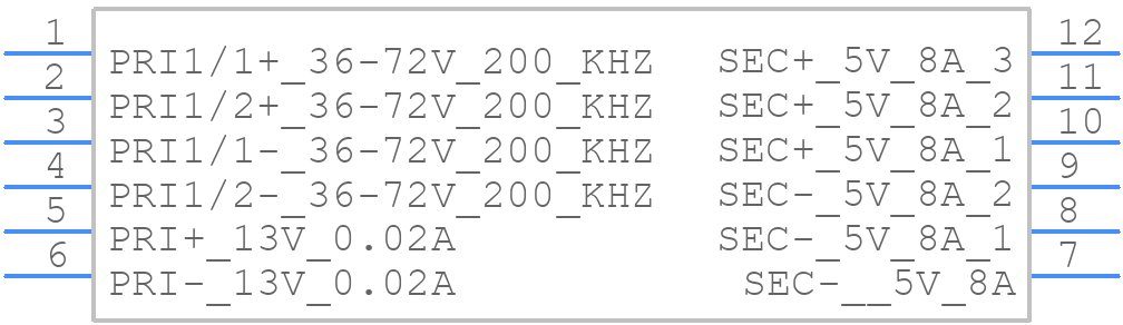 PA1735NLT - Yageo Group - PCB symbol