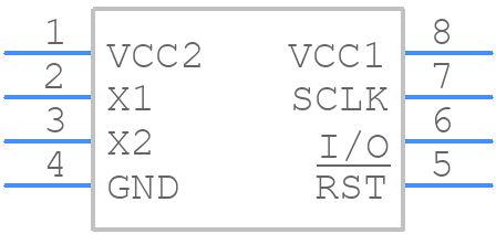 PT7C4302WEX - Diodes Incorporated - PCB symbol