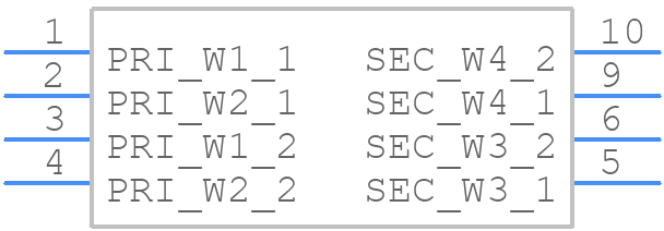 SIT1253I - Power Integrations - PCB symbol