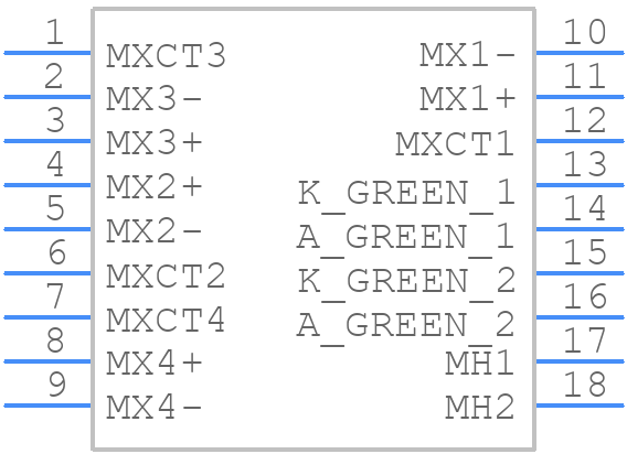 JK0654219NL - Yageo Group - PCB symbol