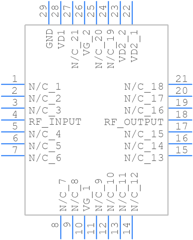 QPA1027 - Qorvo - PCB symbol