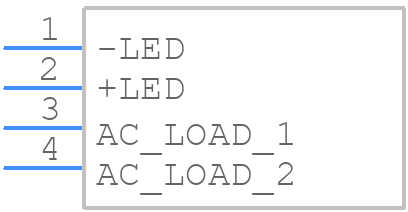 CPC1966YX6 - LITTELFUSE - PCB symbol