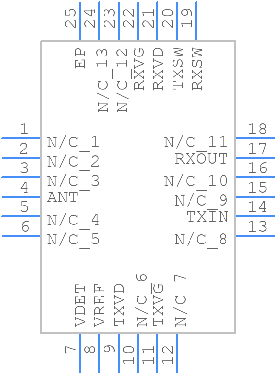 QPM1002SR - Qorvo - PCB symbol