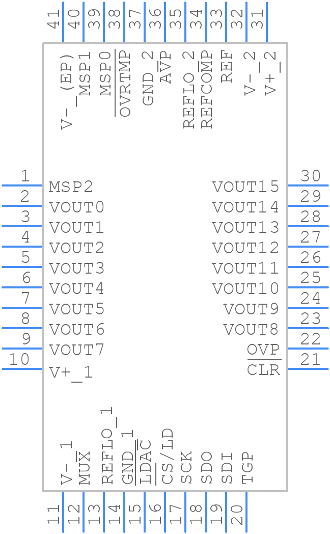 ltc2668 - Analog Devices - PCB symbol