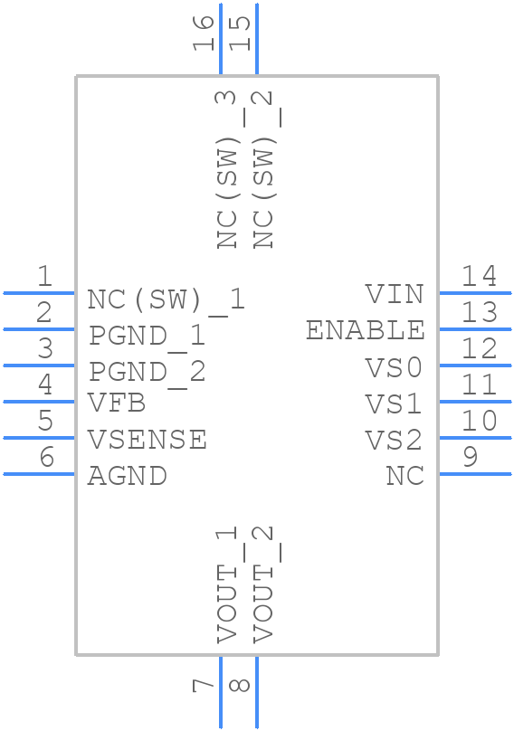 EP5388QI - Enpirion - PCB symbol