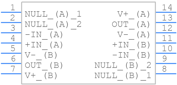 LT1024 - Analog Devices - PCB symbol
