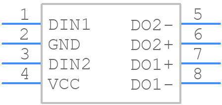 MAX9112EKA+T - Analog Devices - PCB symbol