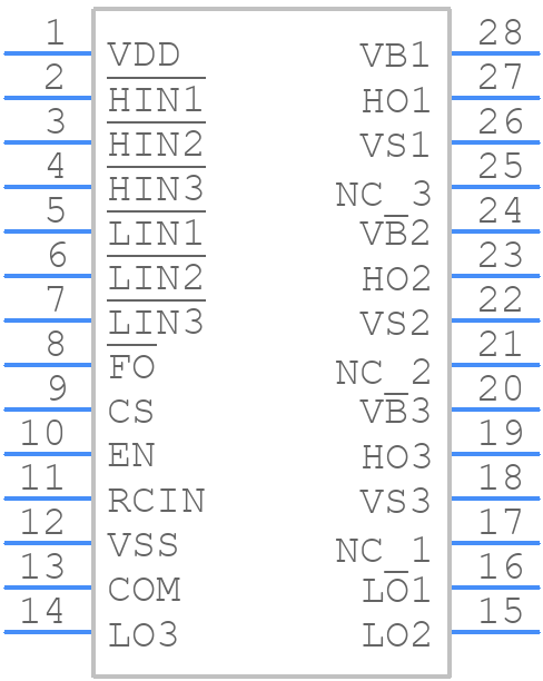 FAN73894MX - onsemi - PCB symbol