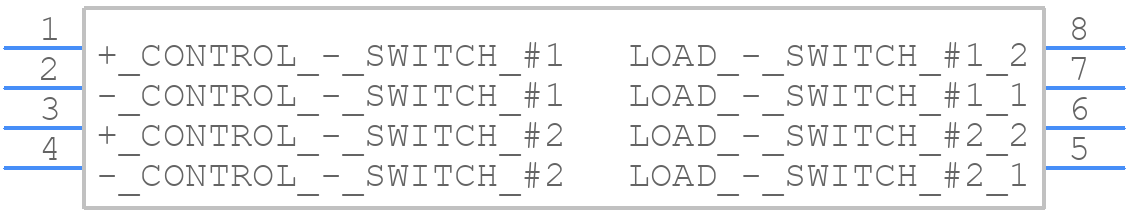 LAA108 - LITTELFUSE - PCB symbol