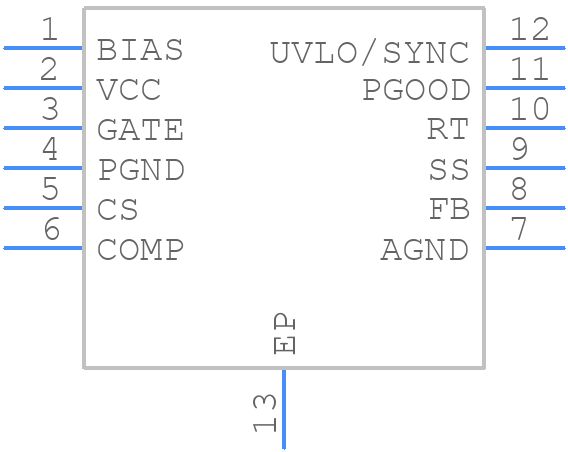LM5155QDSSRQ1 - Texas Instruments - PCB symbol