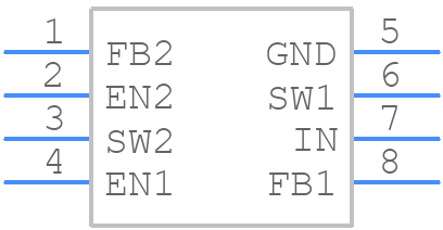 MP2122GJ-Z - Monolithic Power Systems (MPS) - PCB symbol
