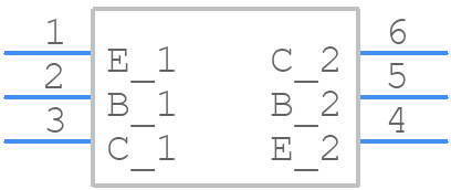 DDA144EU-7-F - Diodes Incorporated - PCB symbol