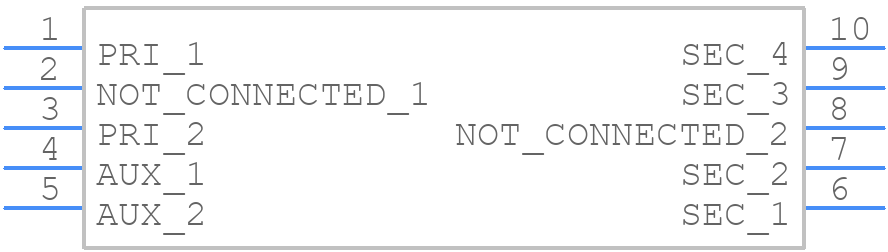 POE51Q-50ED - COILCRAFT - PCB symbol