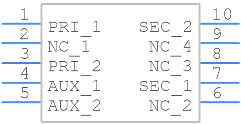 POE51Q-48ED - COILCRAFT - PCB symbol