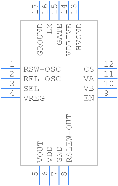 HV816K6-G - Microchip - PCB symbol