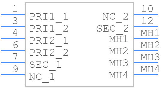 CL2-30-12 - Bel - PCB symbol