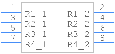BCN164AB102J7 - TT Electronics - PCB symbol