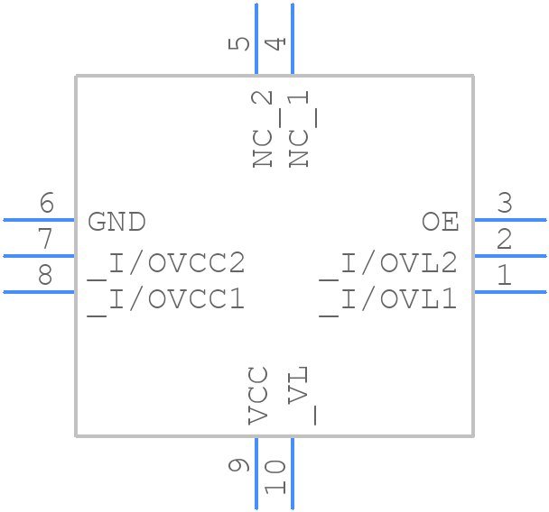 ST2329IQTR - STMicroelectronics - PCB symbol