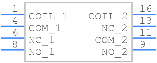 G5V-2-H 5DC - OMRON Electronics - PCB symbol