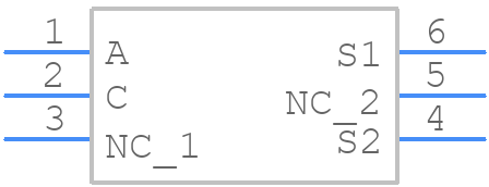 LH1550AAB1 - Vishay - PCB symbol