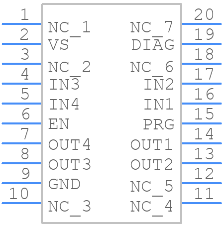 L9339-TR - STMicroelectronics - PCB symbol