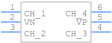 D3V3F4U6S-7 - Diodes Incorporated - PCB symbol