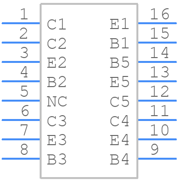 HFA3128BZ96 - Renesas Electronics - PCB symbol