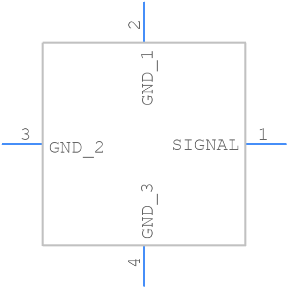 A-1JB - Amphenol - PCB symbol