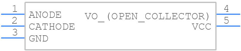 PC457L0NIP0F - Sharp Microelectronics - PCB symbol