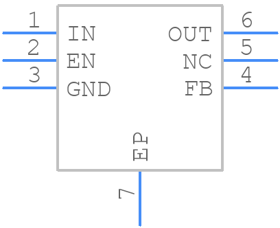MP2015AGG-Z - Monolithic Power Systems (MPS) - PCB symbol