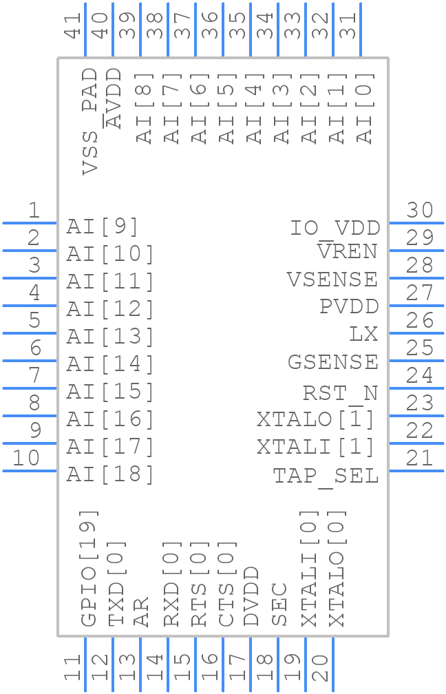 DMNIAD01SLVBT SLKMJ - Intel - PCB symbol