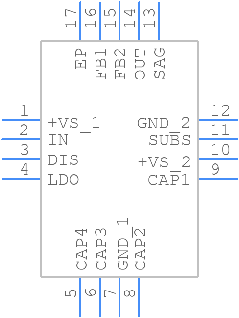 ADA4431-1YCPZ-R7 - Analog Devices - PCB symbol