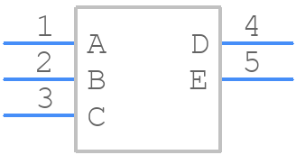 EC11E1544505 - ALPS Electric - PCB symbol