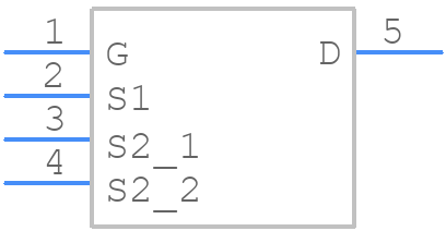 FCMT299N60 - onsemi - PCB symbol