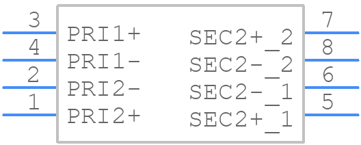 229A34 - Hammond Manufacturing - PCB symbol