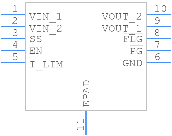 SIP32430DN-T1-GE4 - Vishay - PCB symbol