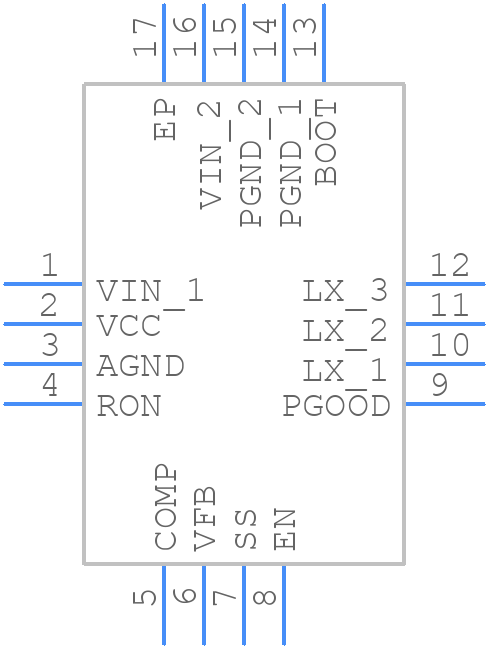 SIP12109DMP-T1-GE4 - Vishay - PCB symbol